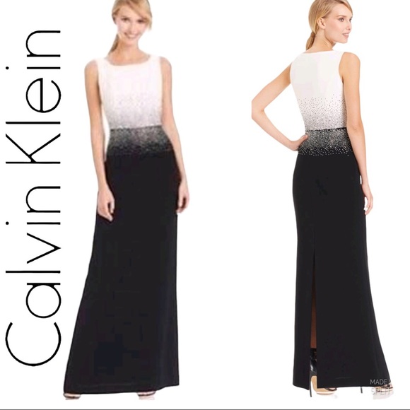 Calvin Klein Dresses New Calvin Klein Evening Dress Romantic And